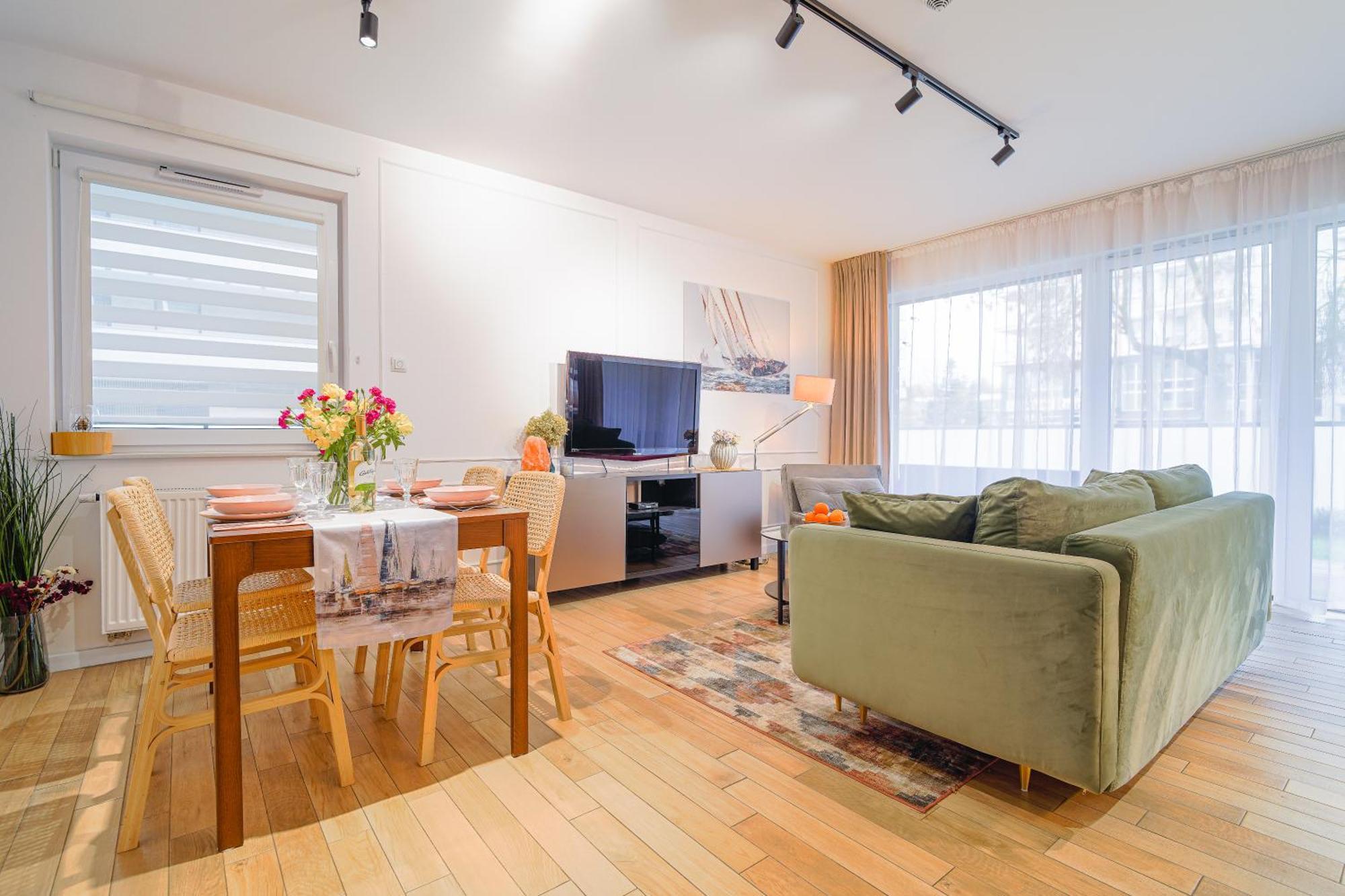 Lulu Apartments - Pod Masztami - Apartament Dwupokojowy - Basen Silownia Parking Колобжег Екстер'єр фото